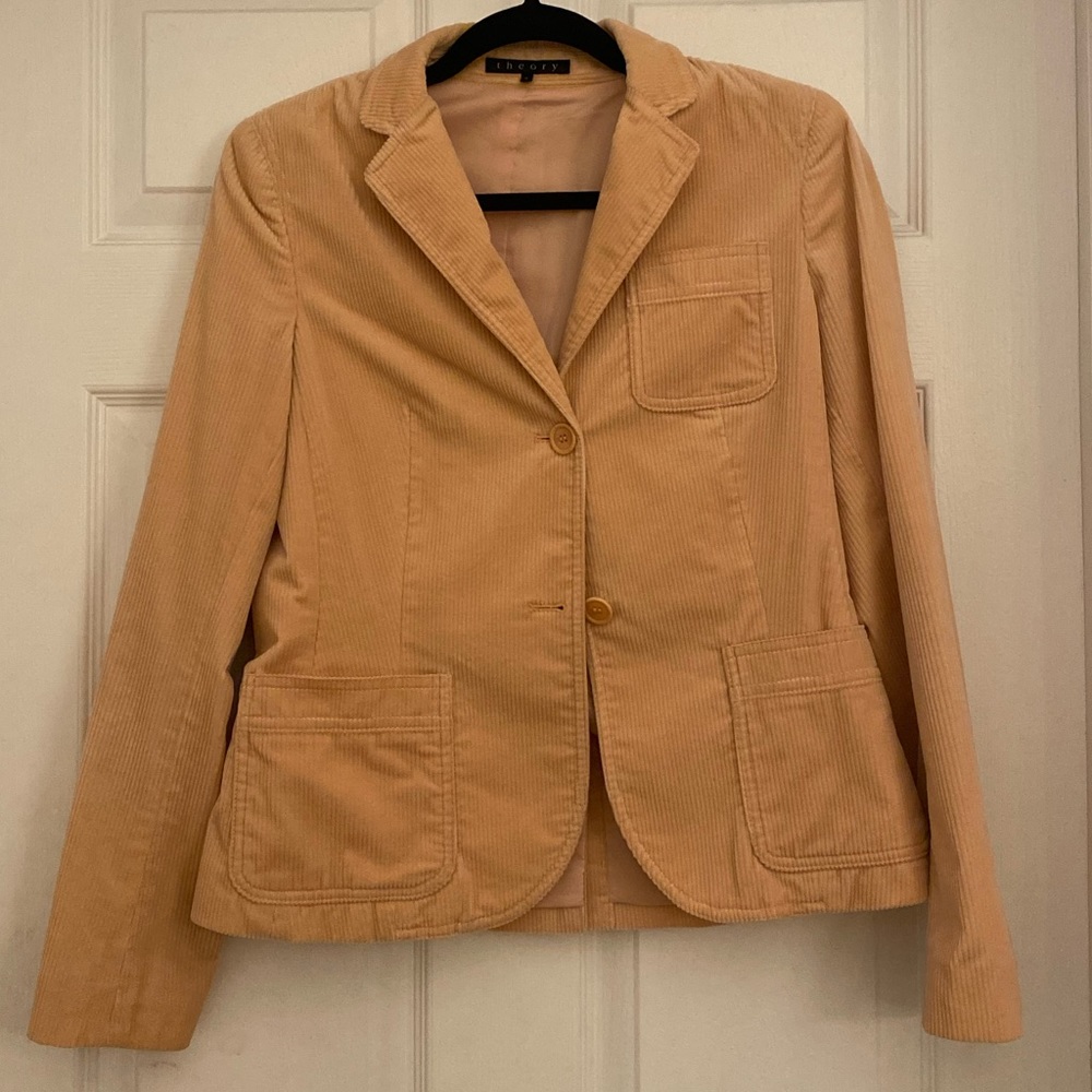 Peach Theory Corduroy Blazer